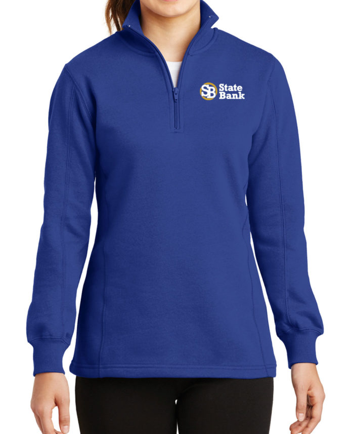 Ladies 1/4 Zip Sweatshirt - Sport Tek