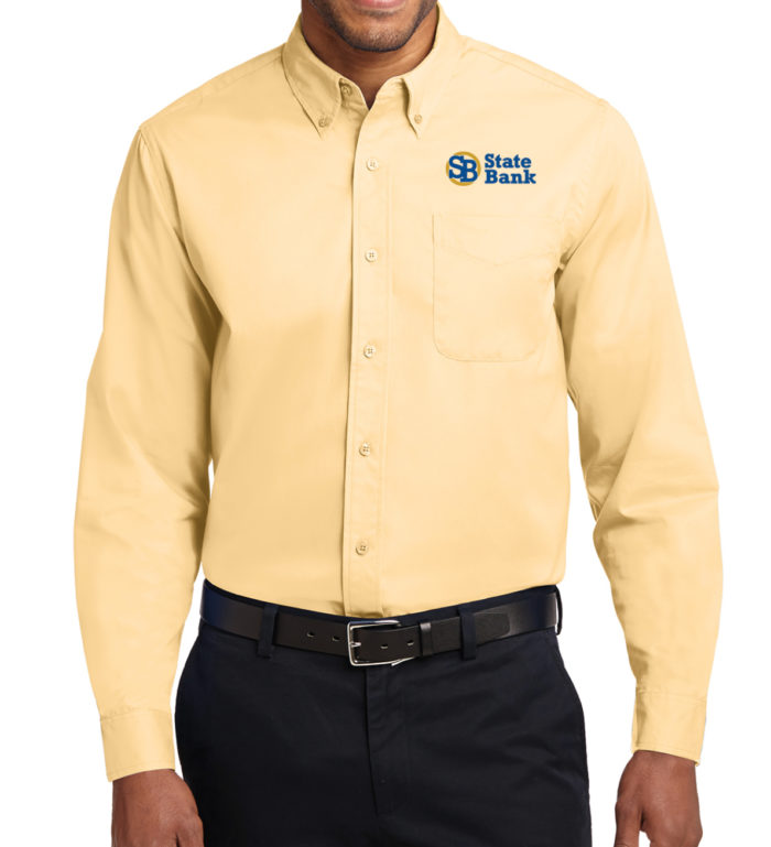 Mens Long Sleeve Easy Care Shirt - Port Authority